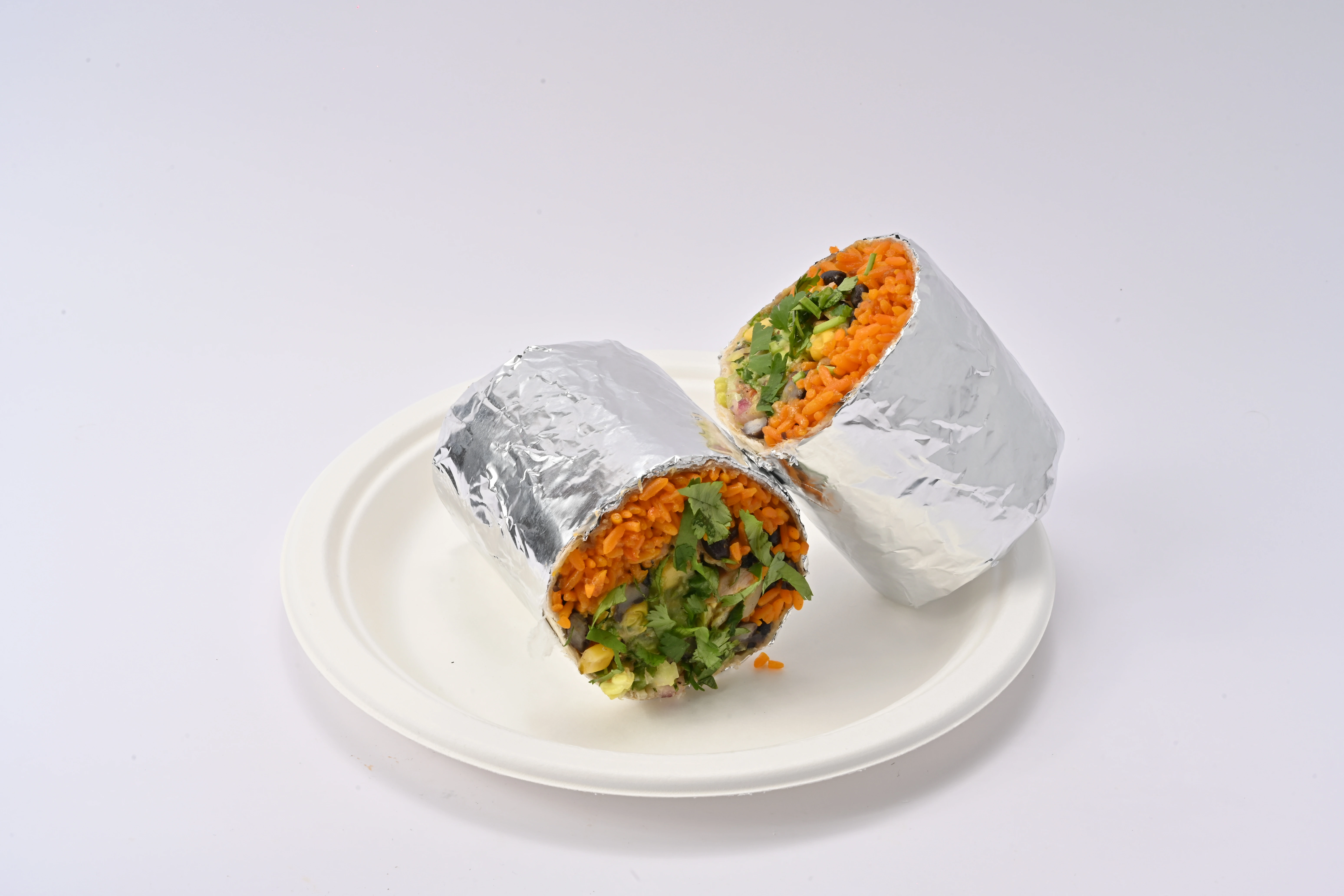 Taco Tek handcrafted halal burrito with grilled protein Bronx NY